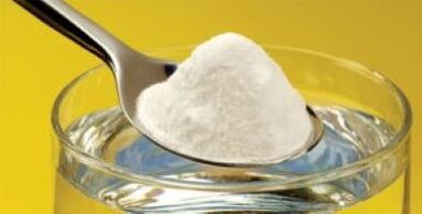 jedlá sóda na liečbu plesní